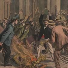 Pillage de l'église