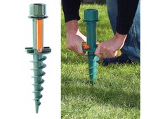 Pied de parasol à visser -