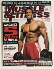 ►MUSCLE ET FITNESS  n°254-2008-GAGNEZ 5kg MUSCLE -ENTRAINEMENT X- LOU FERRIGNO