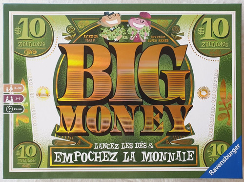 Jeu société big money - "big, money"