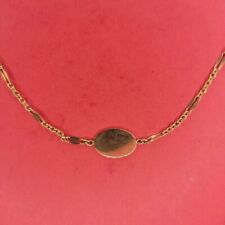 Gourmette à graver plaquée