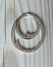 Bijoux fantaisie Pierre Lang déclaration pendentif pierres blanches anciens m...