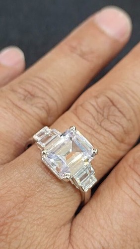 5ct émeraude baguette - 5ct,
