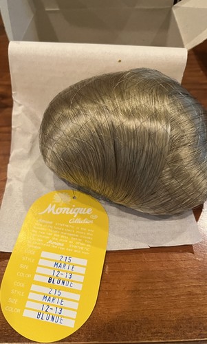 Monique doll wig blonde marie - wig,