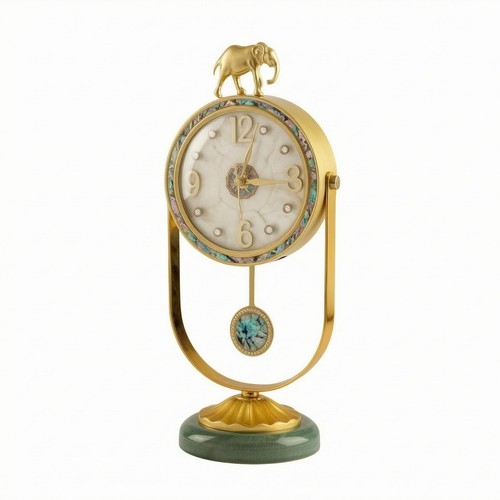 Horloge éléphant cadre - horloge,
