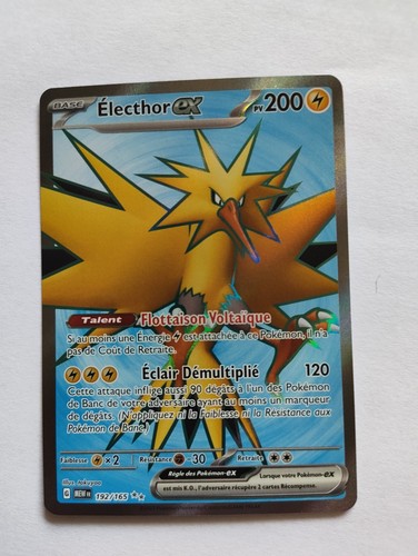 Carte pokemon electhor ex - carte, fr
