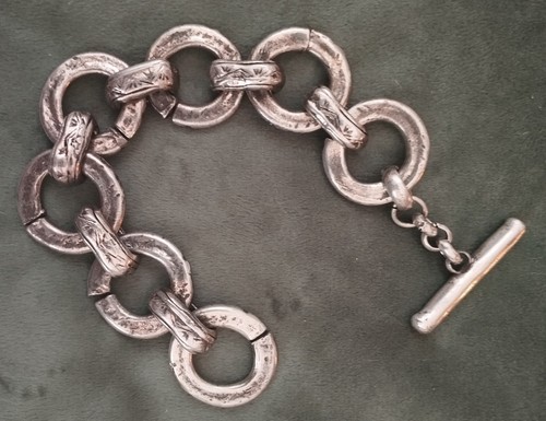 Bracelet grosses mailles - bracelet,