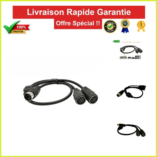 Sinloon adaptateur midi din - adaptateur, 5