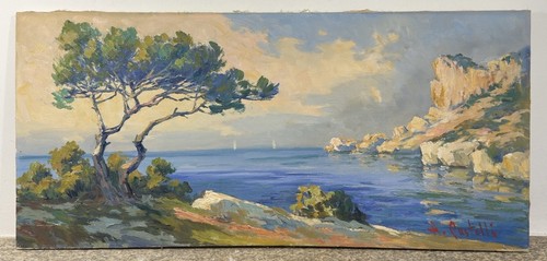 Huile sur toile 75 cm - 75,