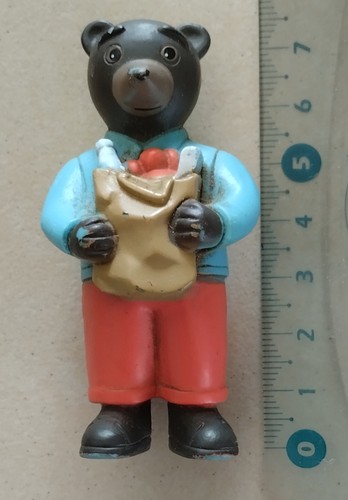 Figurine petit ours brun - ours, papa