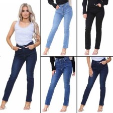 Enzo Femmes Jeans Jambe Droite