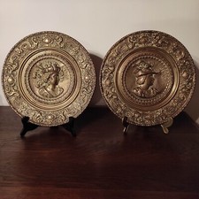 Lot de 2 anciens plateaux