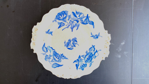 Ancien plat faience - plat, en