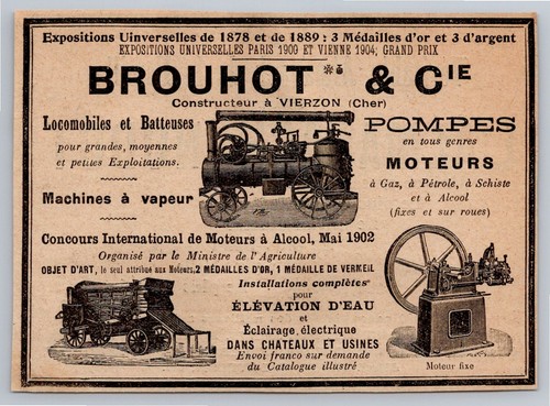 1908 brouhot locomobiles - 1908,