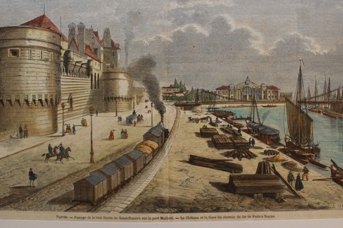 Nantes château chemin fer - château, de
