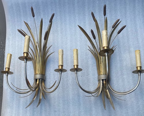 1950 paire d - paire, d’appliques