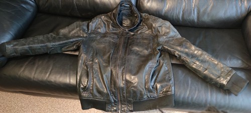Manteau cuir homme - cuir, jules