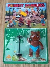 Figurine Forest Families Vintage MC Toys 1986 #2 no Sylvanian Petits Malins A-19