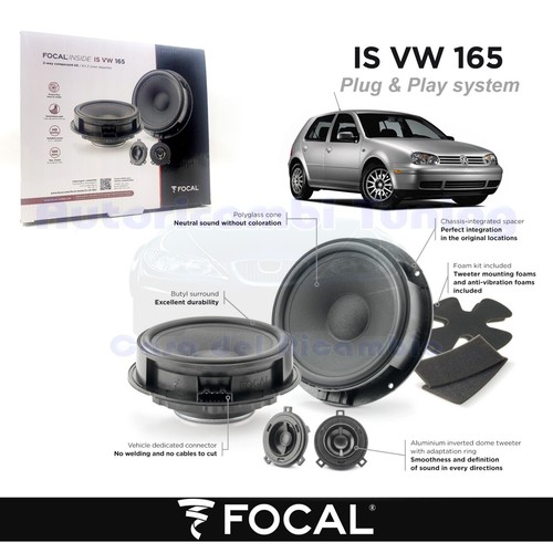 Haut parleurs avant focal - haut-parleurs, plug
