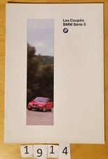 BMW 3 E36 COUPES 316i 318is 320i 323i 328i M3 Prospectus Fr 1996 32 pages