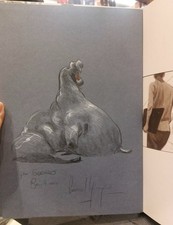 DÉDICACE  DE  LEPAGE   : VOYAGE AUX ILES DE LA DESOLATION  - E.O - TRES BON ETAT