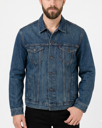 Veste jean camionneur - veste,