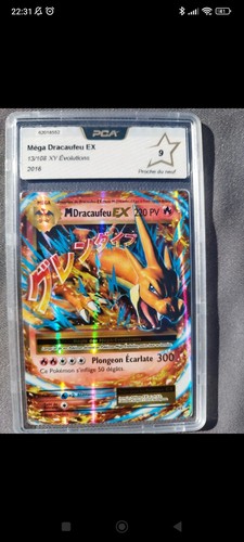 Carte pokémon méga dracaufeu - carte,