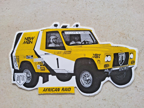 Autocollant aro lada rallye - aro,