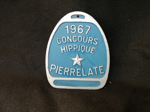 Chevaux plaque concours - chevaux,