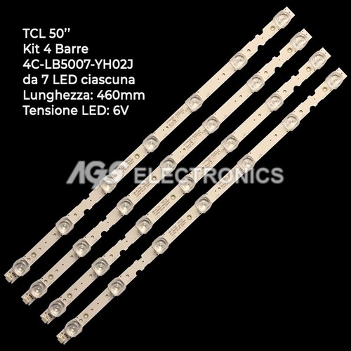 Kit barres bandes 7 - barres,