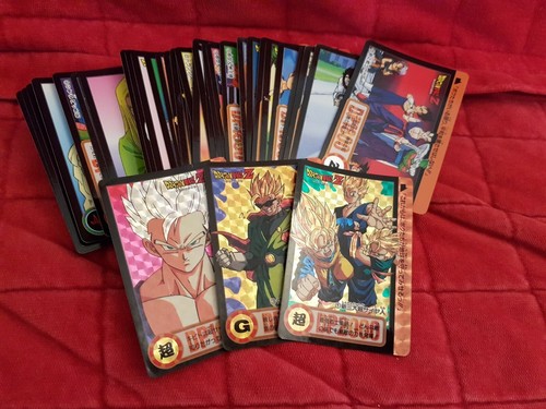 Cartes dragon ball carddass - cartes,
