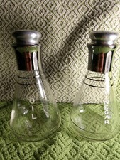 Glass Oil And Vinegar Cruets