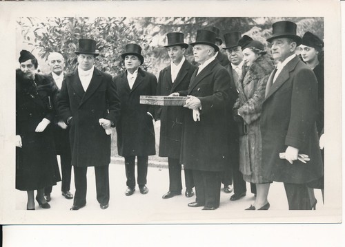 Albanie 1940 délégation - c.,