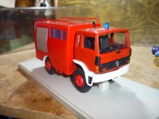 ANCIEN  CEF REPLEX CAMION POMPIER RENAULT 1/43 LBS ELIGOR BOITE 1985