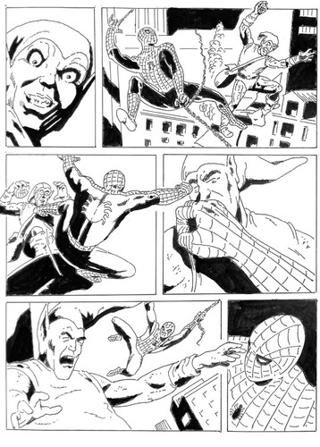 Comics planche originale - planche,
