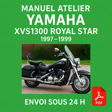 Manuel Atelier Yamaha XVS1300