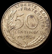 50 Centimes Marianne 1962 4