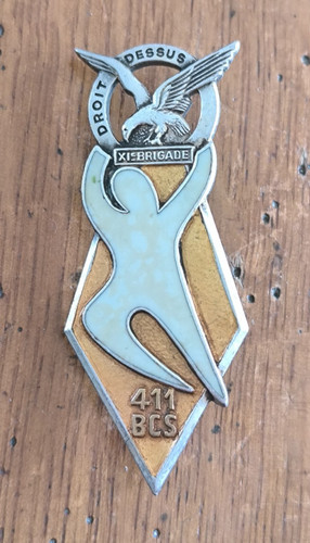 Insigne 411 bcs - bcs, bataillon