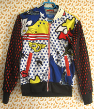 Veste Adidas Originals Trefoil Rita Ora Comics jacket vintage Femme - 34