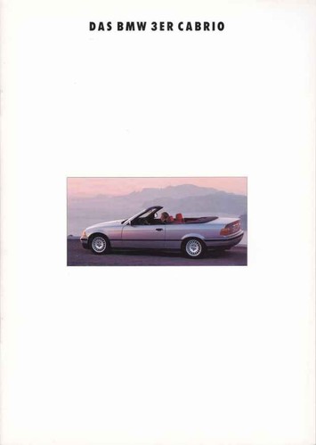 Catalogue brochure bmw serie - brochure, 3