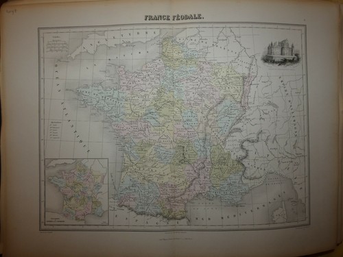 Carte issue atlas - atlas, migeon