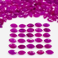 30 Pièces Naturel Rubis
