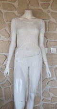 Robe de plage à fil ivoire