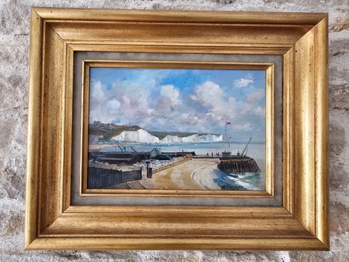 Tableau huile sur bois - huile,