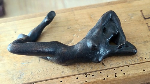Femme nue bronze - -,