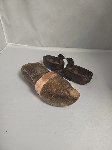 Lot objets bois ancien - objets,