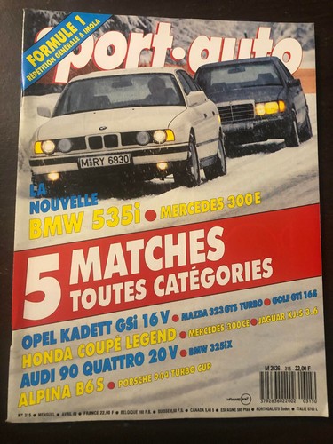 Sport auto 315 bmw 535i - bmw, /
