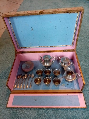 Jouet ancien service thé - jouet,