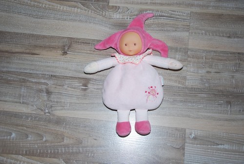 Doudou poupée corolle fleurs - poupée,
