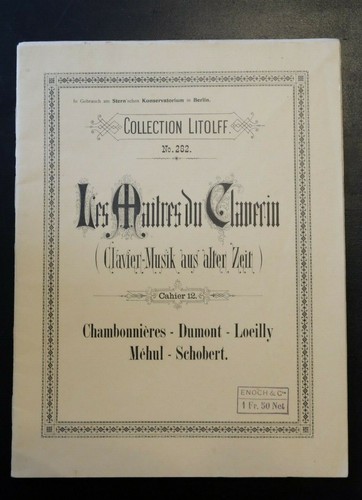 Les maîtres clavecin - les,